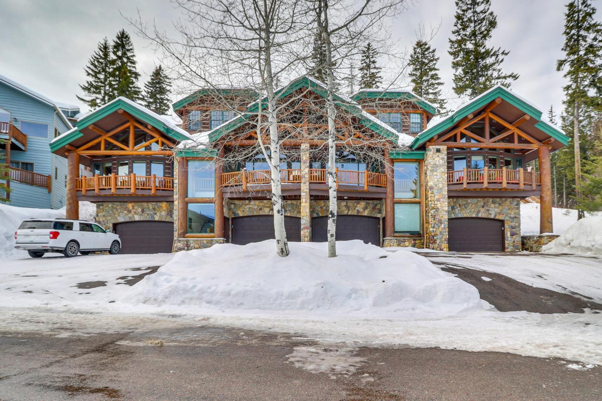 Spacious Whitefish Home With Sauna And Ski Resort View Екстер'єр фото