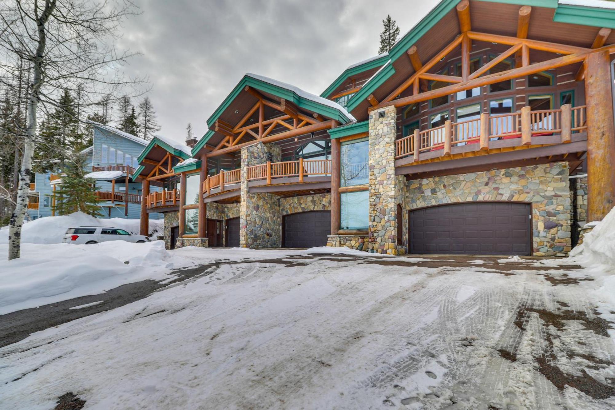 Spacious Whitefish Home With Sauna And Ski Resort View Екстер'єр фото